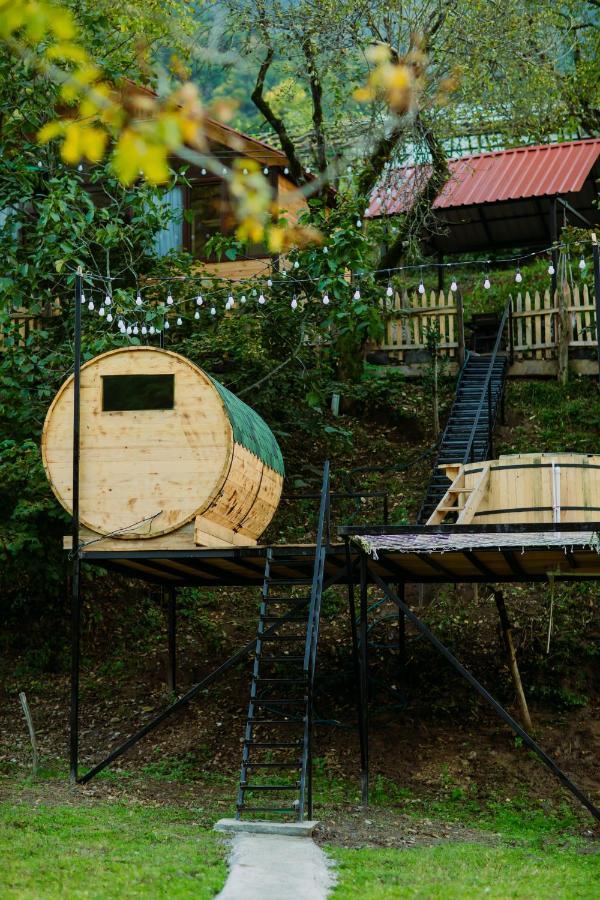 River Land Cottages Tskhmorisi Bagian luar foto